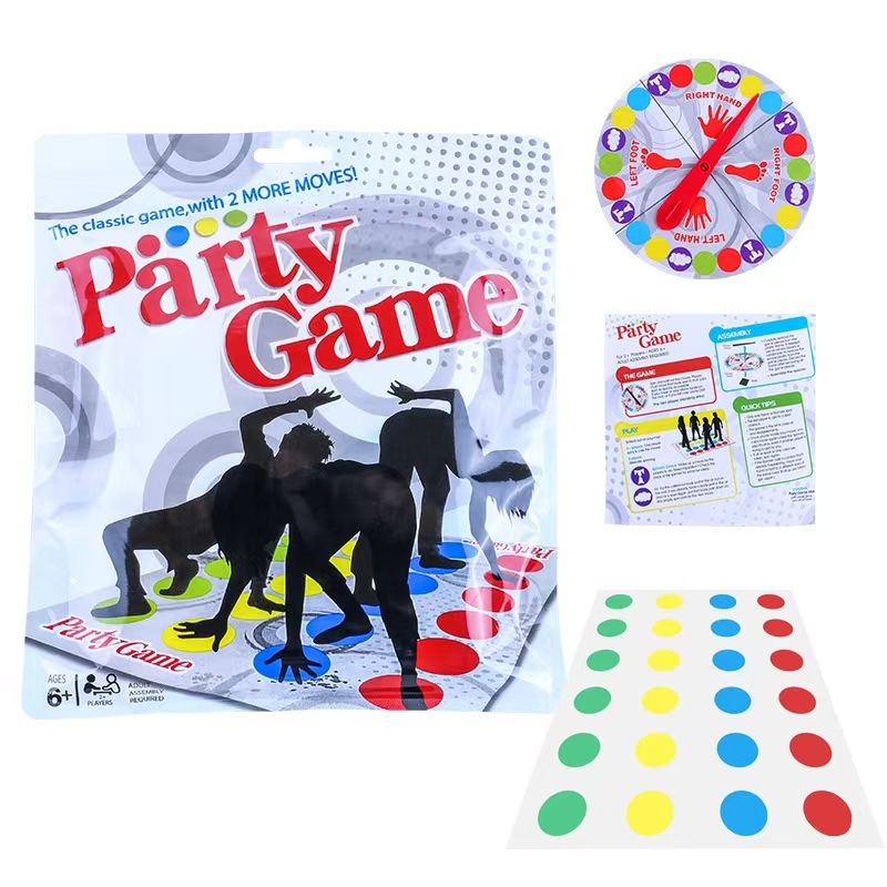 Kids Outdoor Garden Toys - Juego Twister - Juego Familiar para