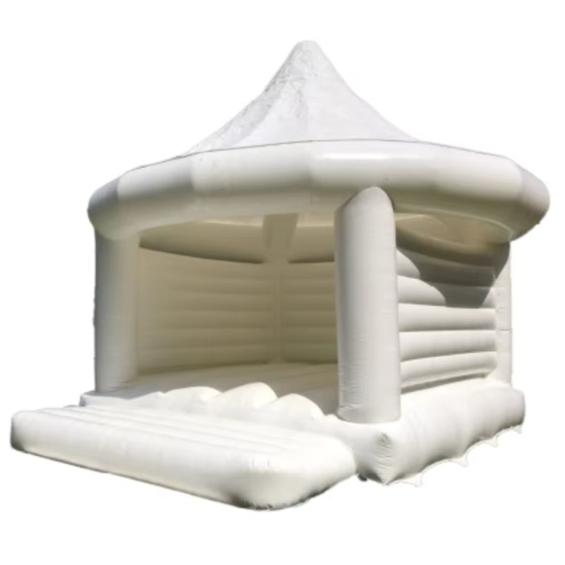 Kids Outdoor Ball - Casa Inflable Blanca para Bodas, Juegos