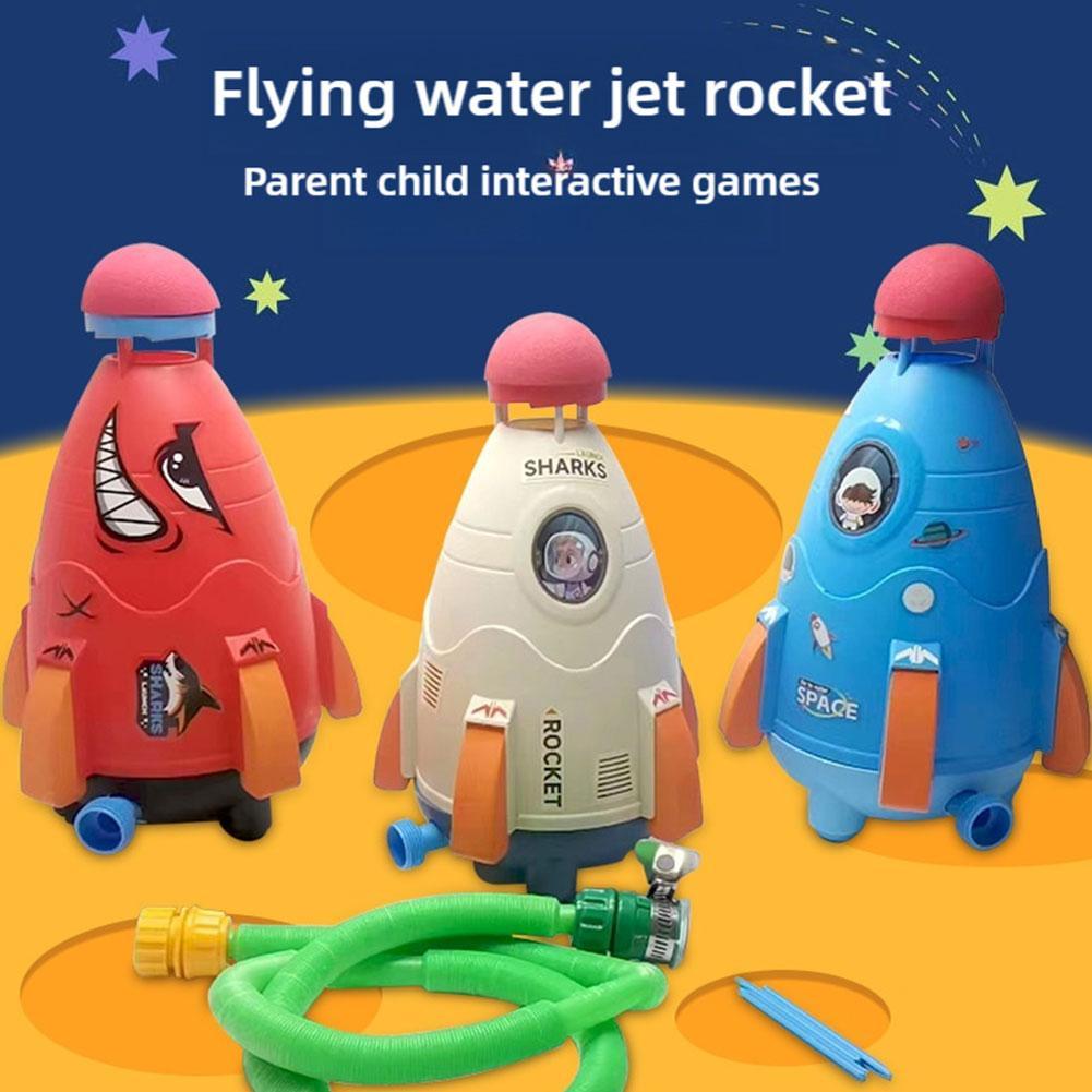 Kids Outdoor Garden Toys - Juguetes lanzadores de cohetes, rociadores de