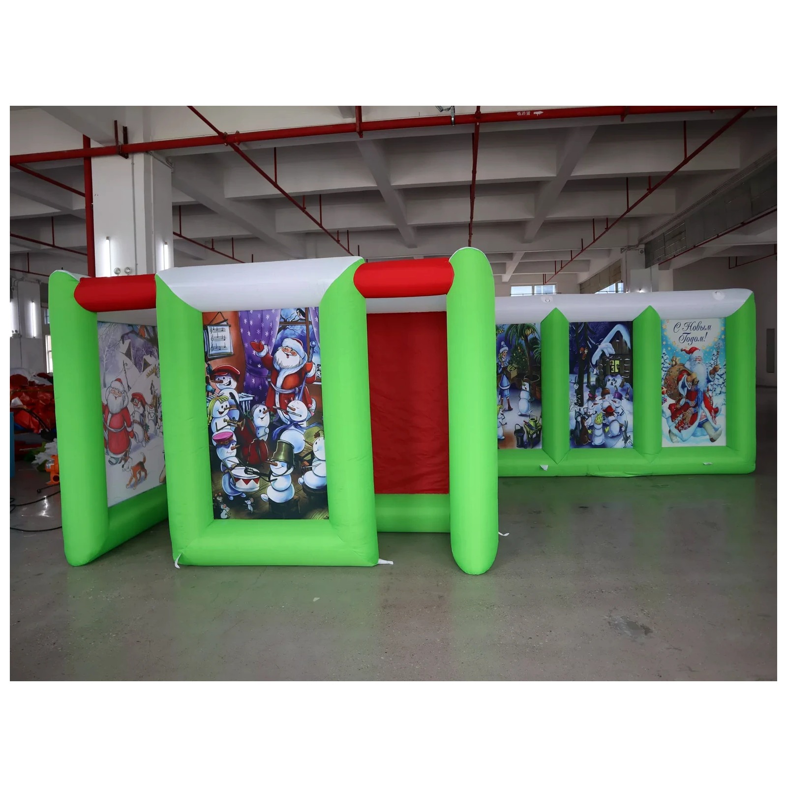 Kids Outdoor Party Venue - Laberinto Inflable Grande de Techo Abierto