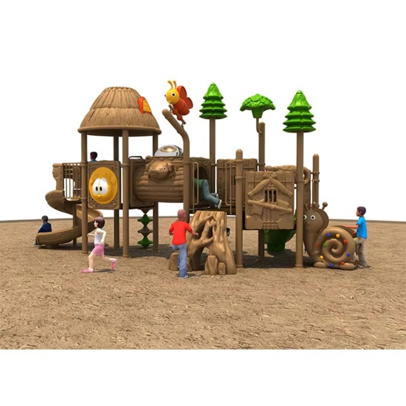 Kids Outdoor Park - Tobogán Infantil para Patio de Juegos