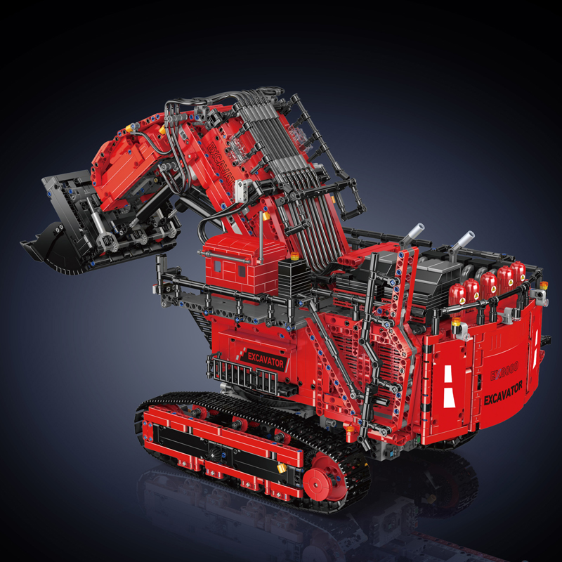 Mould King 17070 17071 coche d - Kids Outdoor Excavator reseña y precio