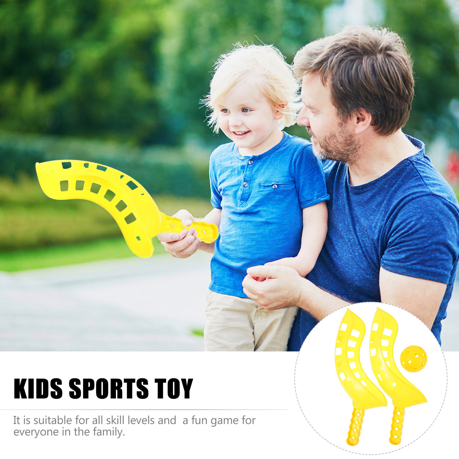 1 Set de Juego de Atrapar Pelo - Kids Outdoor Ball reseña y precio