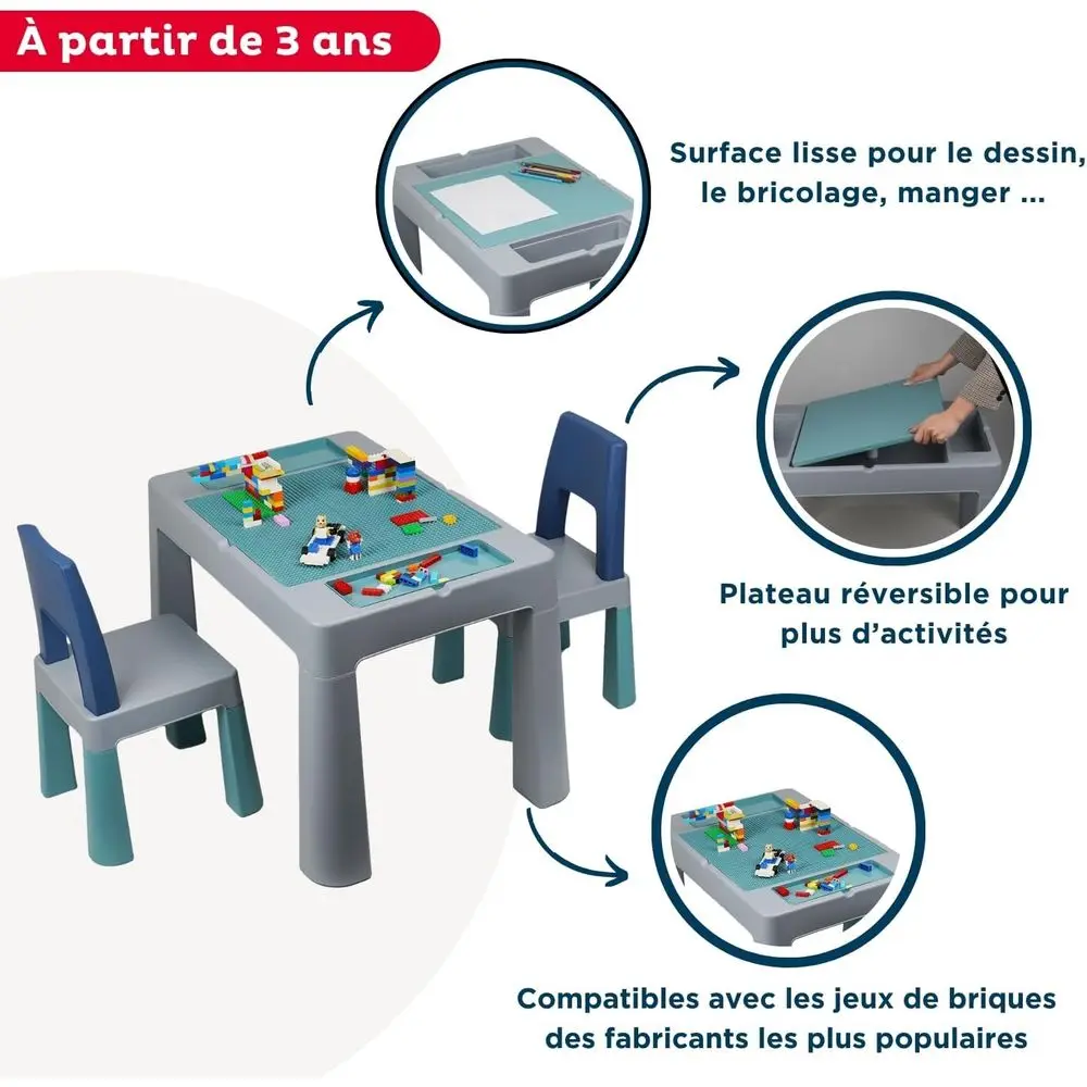 Mesa de Actividades Versátil p - Kids Outdoor Activity Table reseña y precio