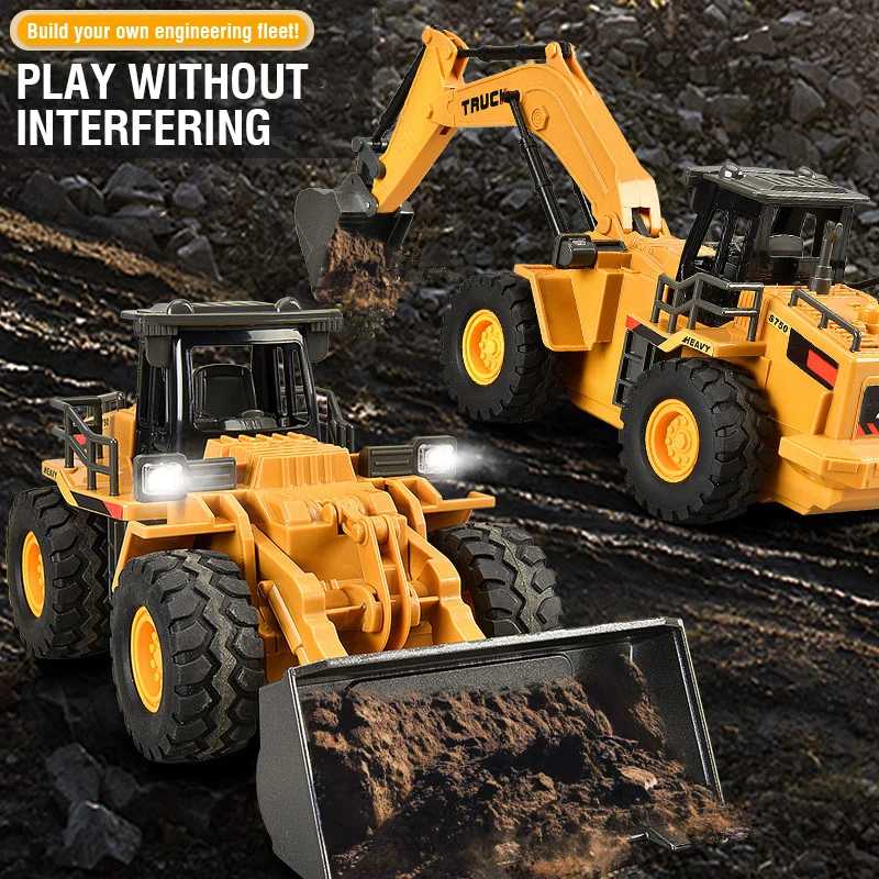 Excavadora teledirigida de ale - Kids Outdoor Excavator reseña y precio