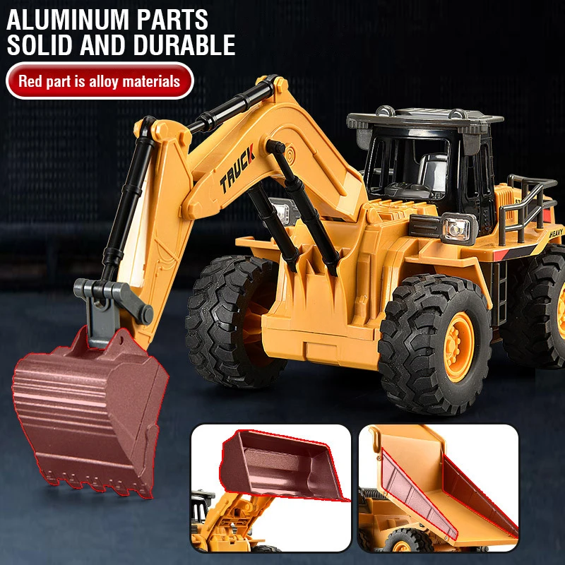 Excavadora teledirigida de ale - Kids Outdoor Excavator reseña y precio