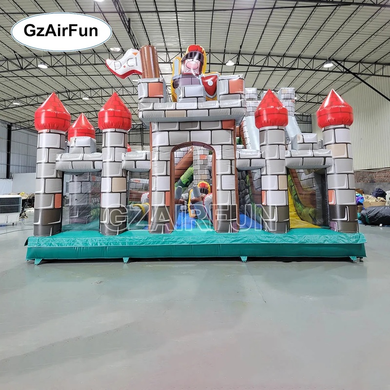 Castillo Inflable Comercial de - Kids Outdoor Obstacle Course Equipment reseña y precio