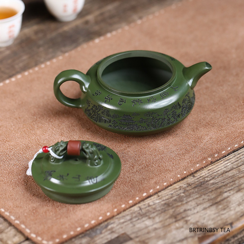 Tetera de arcilla púrpura Yixi - Muddy Puddle Suit reseña y precio