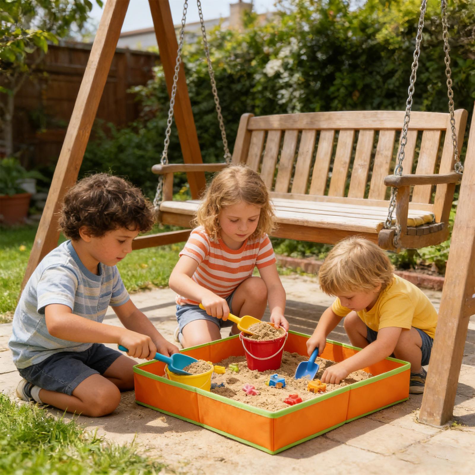 Mesa de Arena para Niños, Mesa - Kids Outdoor Activity Table reseña y precio