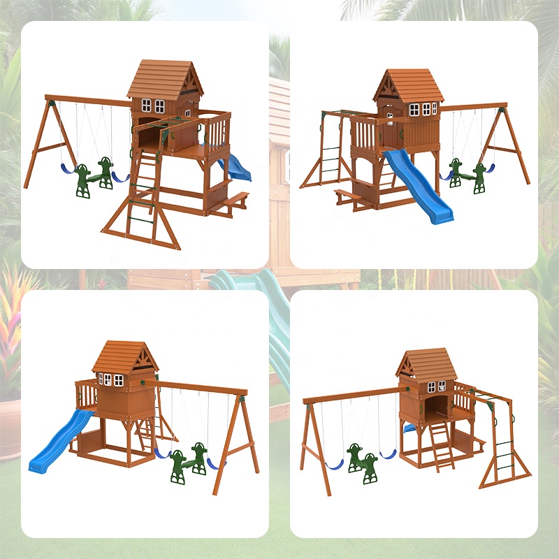 Gran equipo de juegos al aire  - Kids Outdoor Garden Toys reseña y precio