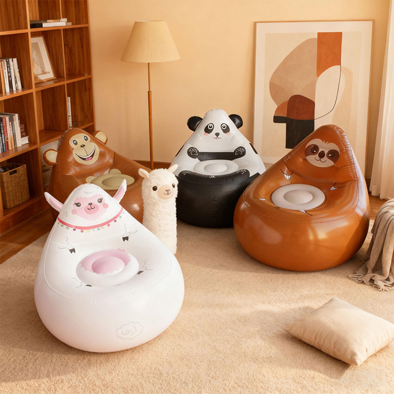 Sofá perezoso inflable para ni - Kids Outdoor Lounge Furniture reseña y precio
