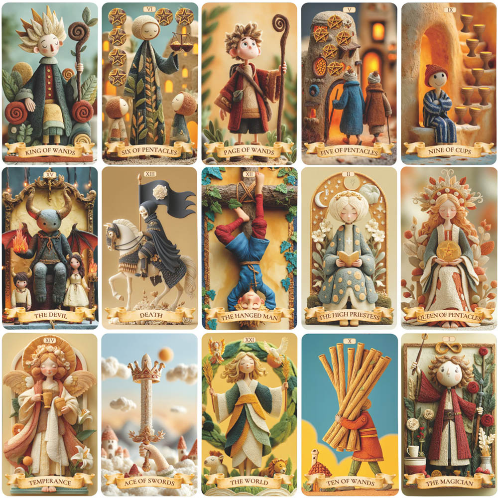 Juego de 78 cartas de Tarot, j - Muddy Puddle Suit reseña y precio