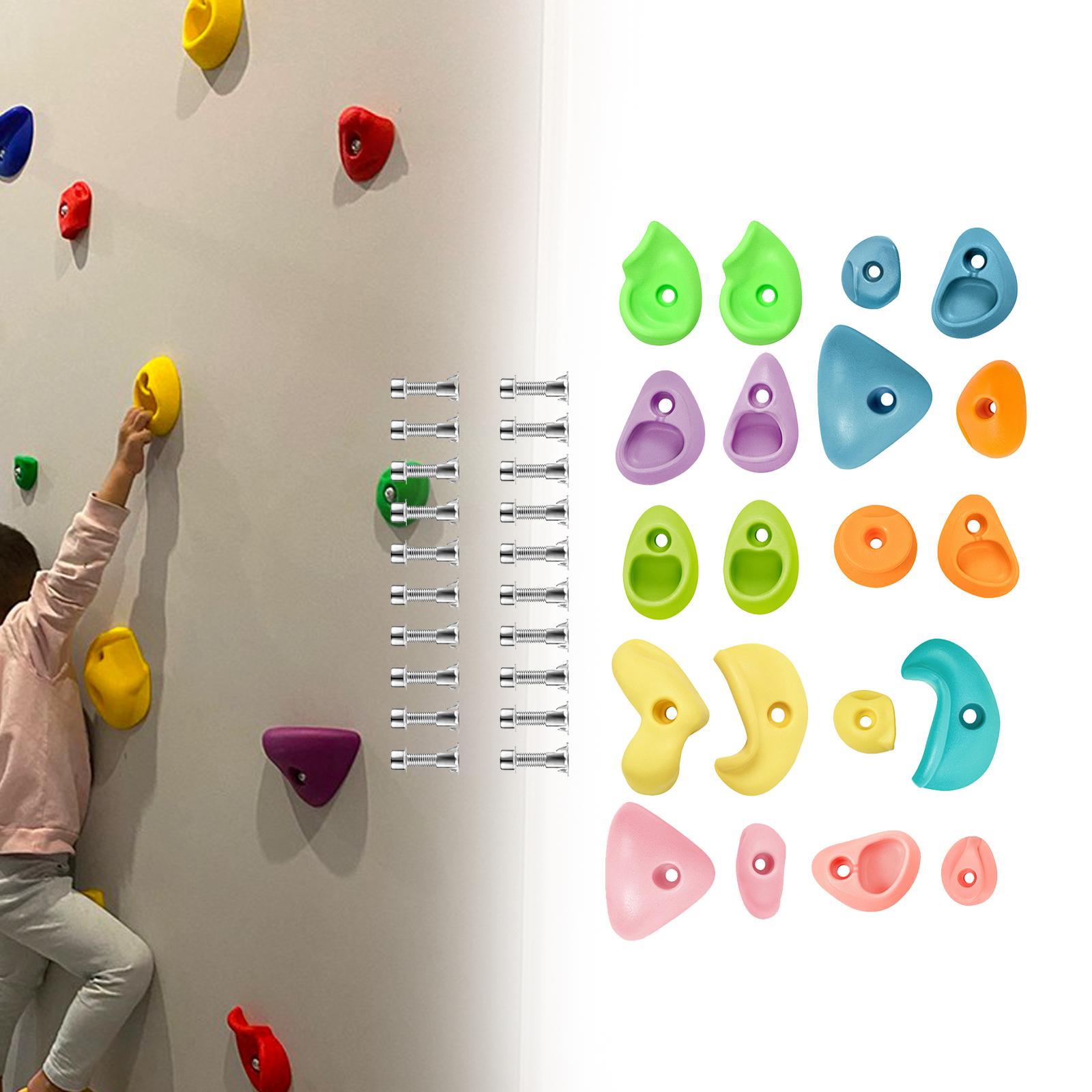 El escalada en roca sostiene l - Kids Outdoor Climbing Wall reseña y precio