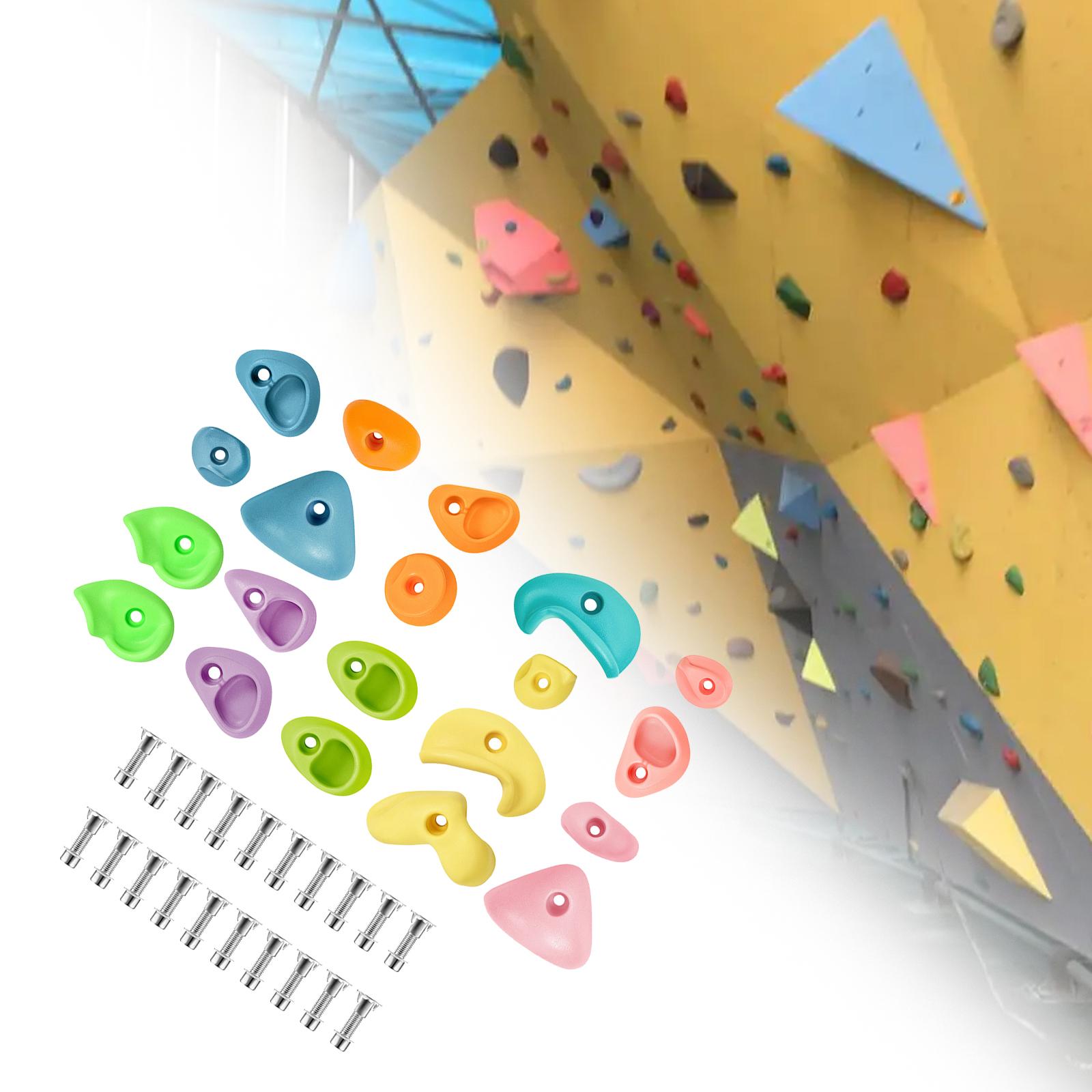 El escalada en roca sostiene l - Kids Outdoor Climbing Wall reseña y precio