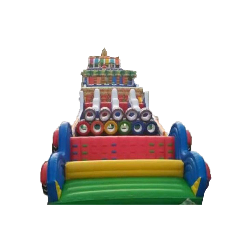 Curso de obstáculos inflables  - Kids Outdoor Obstacle Course Equipment reseña y precio