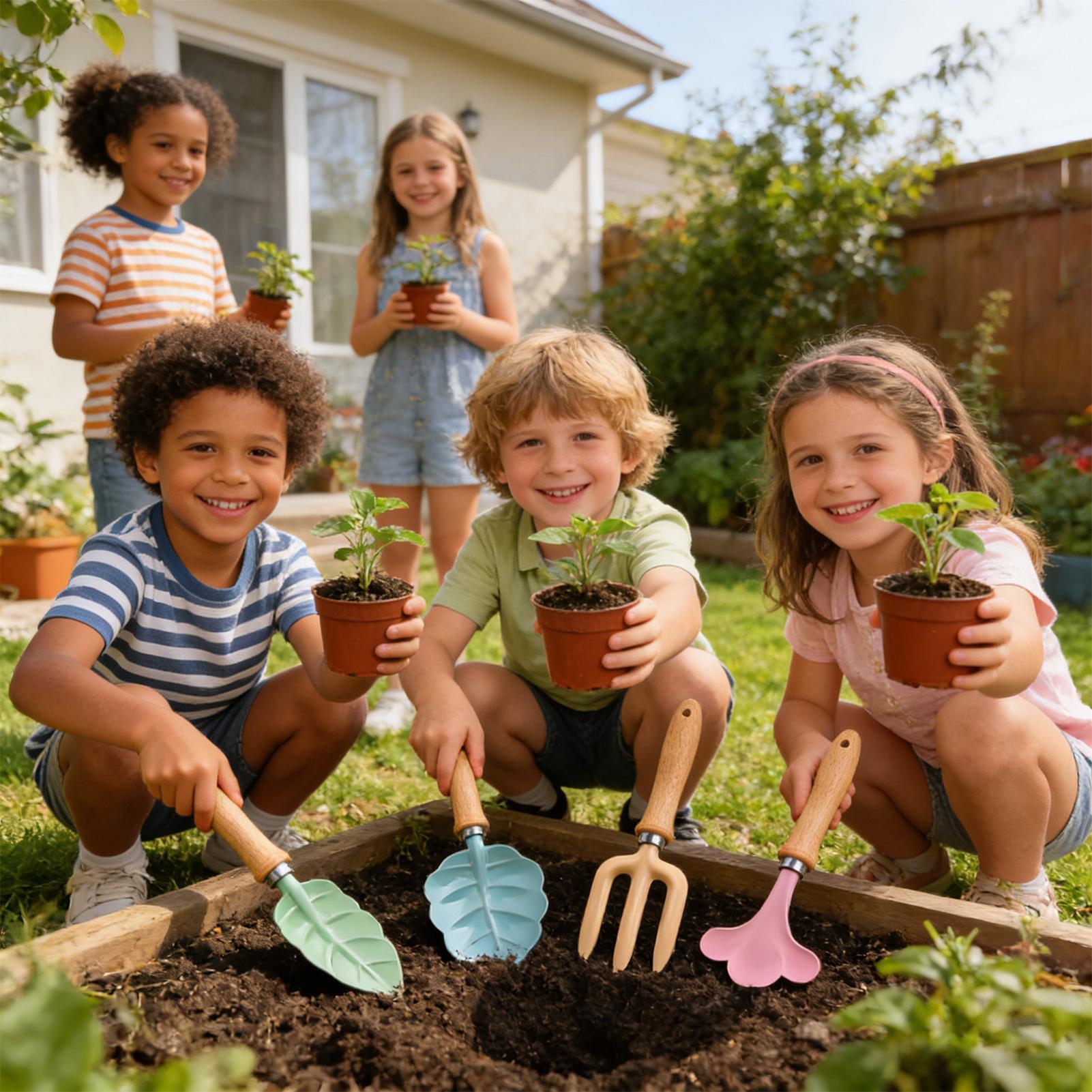 Juego de jardinería para niños - Kids Outdoor Garden Toys reseña y precio