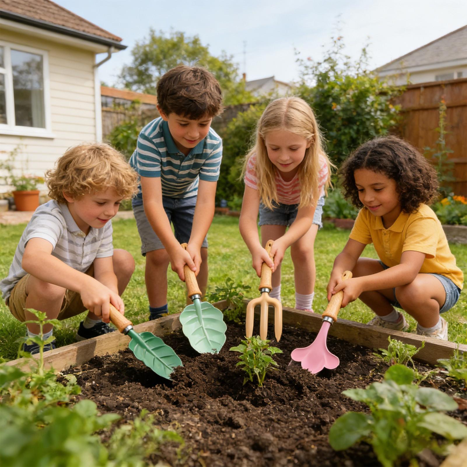 Juego de jardinería para niños - Kids Outdoor Garden Toys reseña y precio