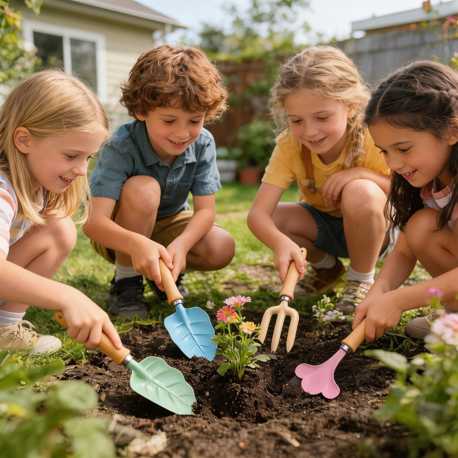 Juego de jardinería para niños - Kids Outdoor Garden Toys reseña y precio