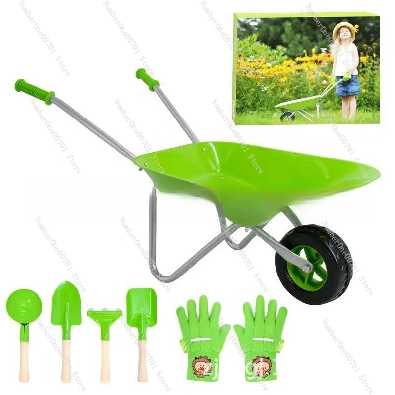 Carretilla de Jardín para Niño - Kids Outdoor Garden Toys reseña y precio