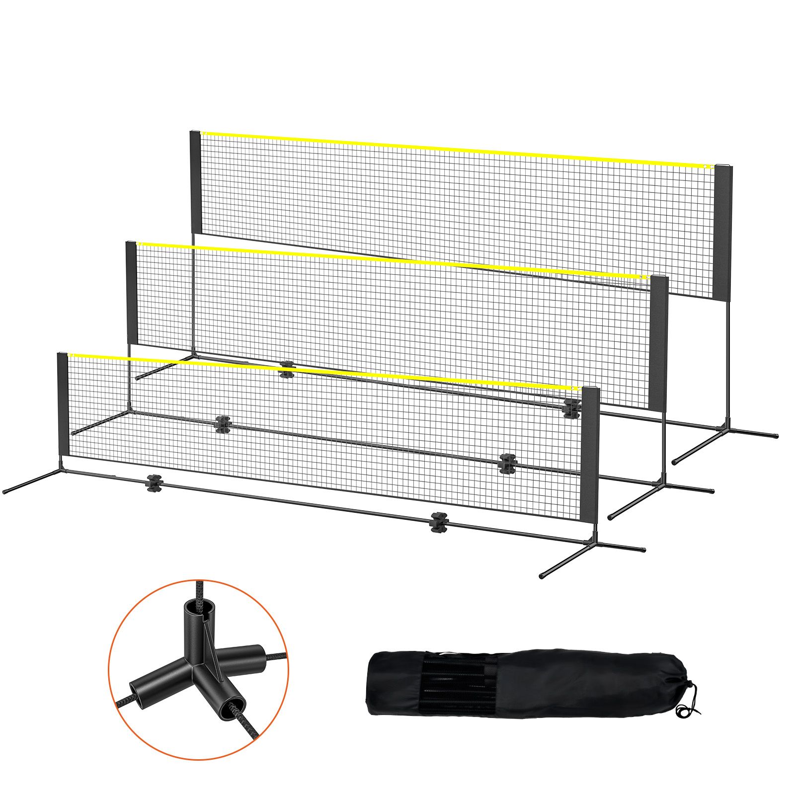 Red de bádminton, red de volei - Kids Outdoor Volleyball reseña y precio