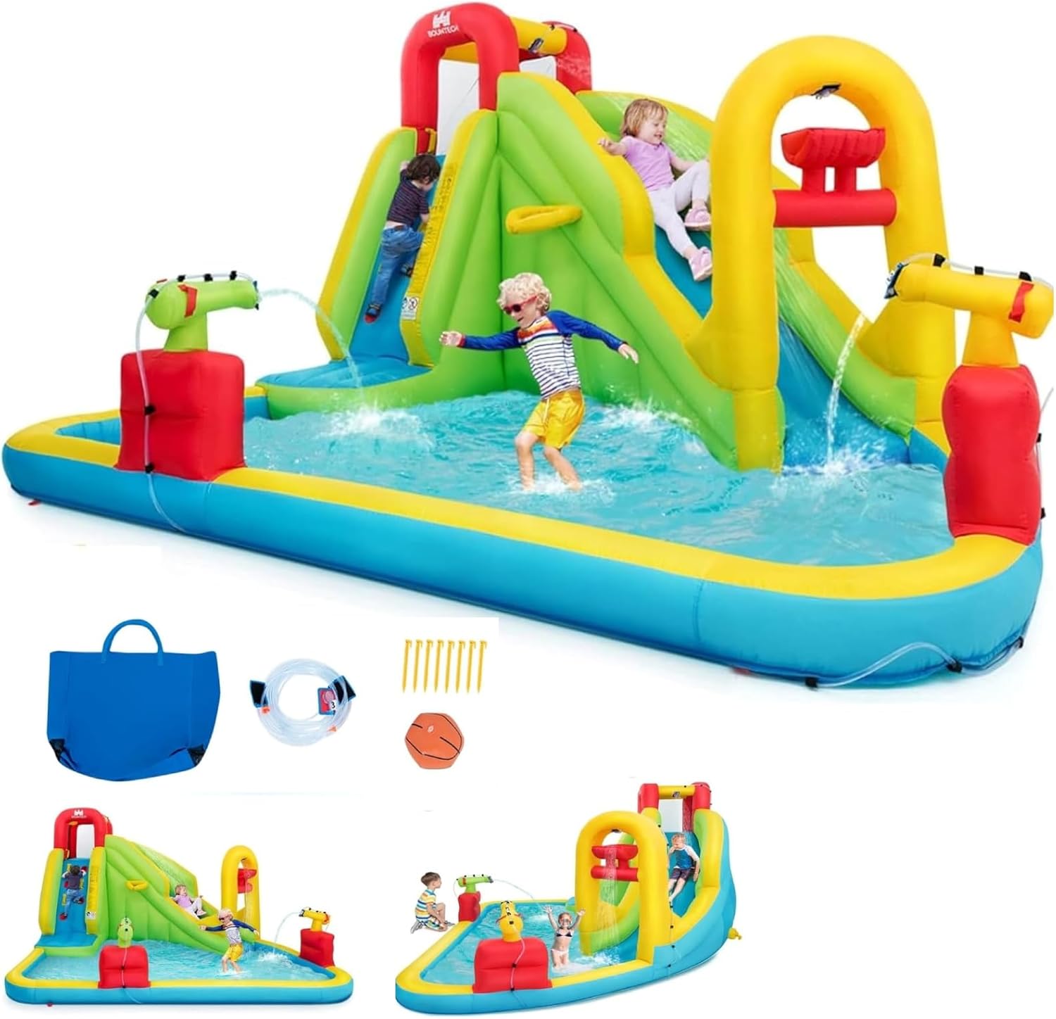 Mega Parque Acuático Inflable  - Kids Outdoor Park reseña y precio