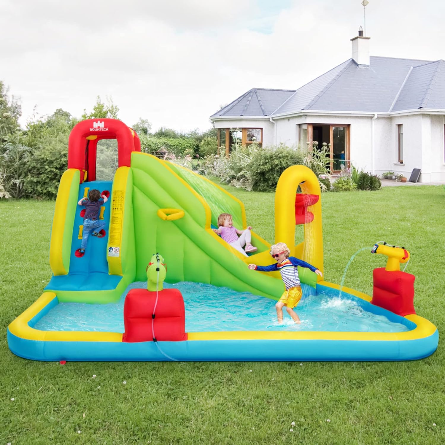 Mega Parque Acuático Inflable  - Kids Outdoor Park reseña y precio