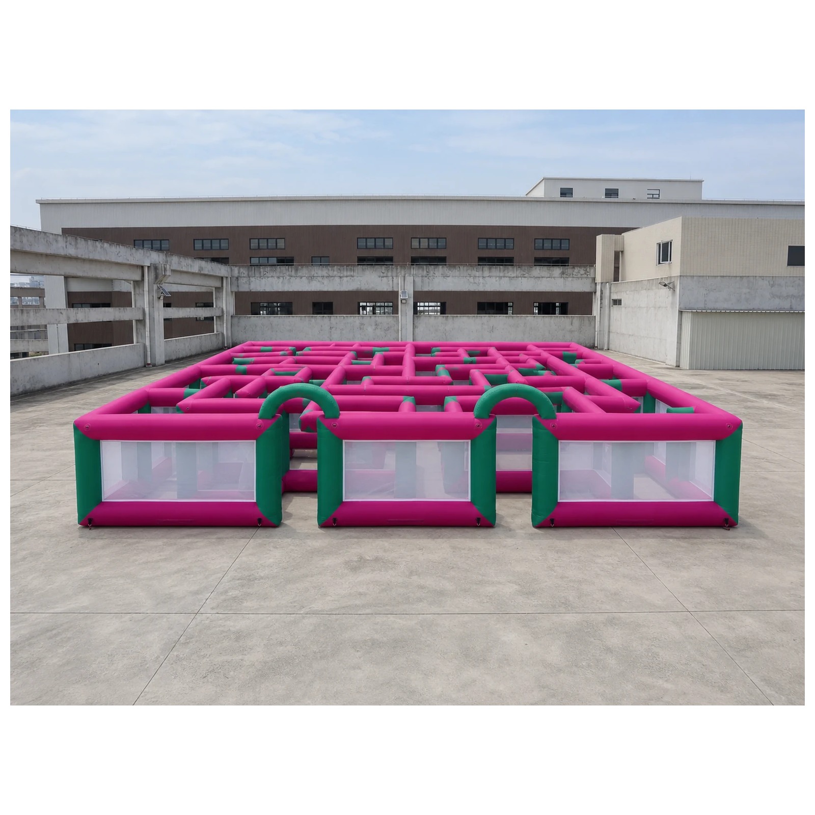 Laberinto Inflable Grande de M - Kids Outdoor Party Venue reseña y precio
