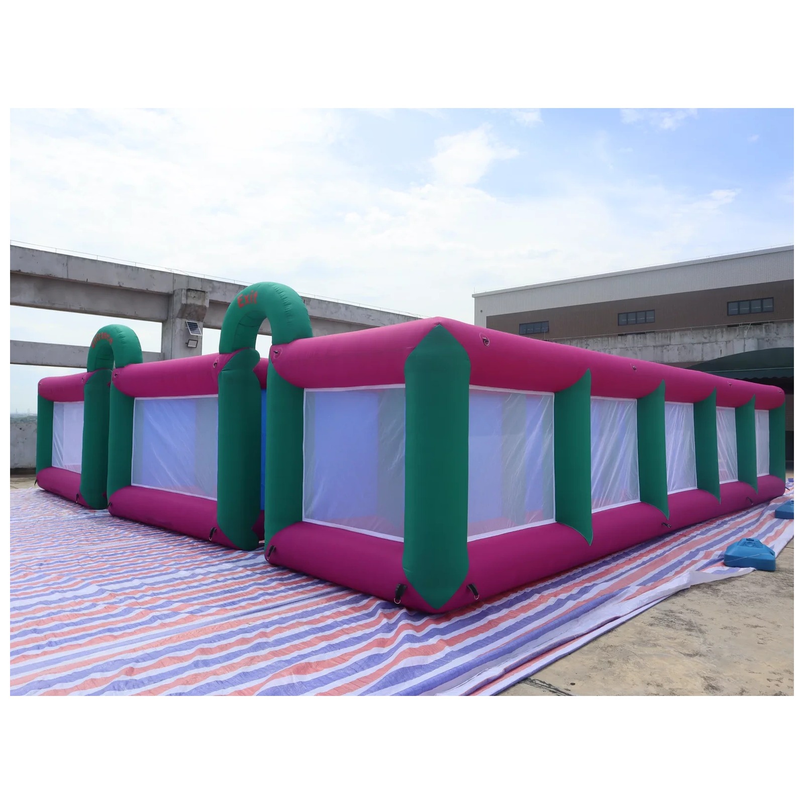 Laberinto Inflable Grande de M - Kids Outdoor Party Venue reseña y precio