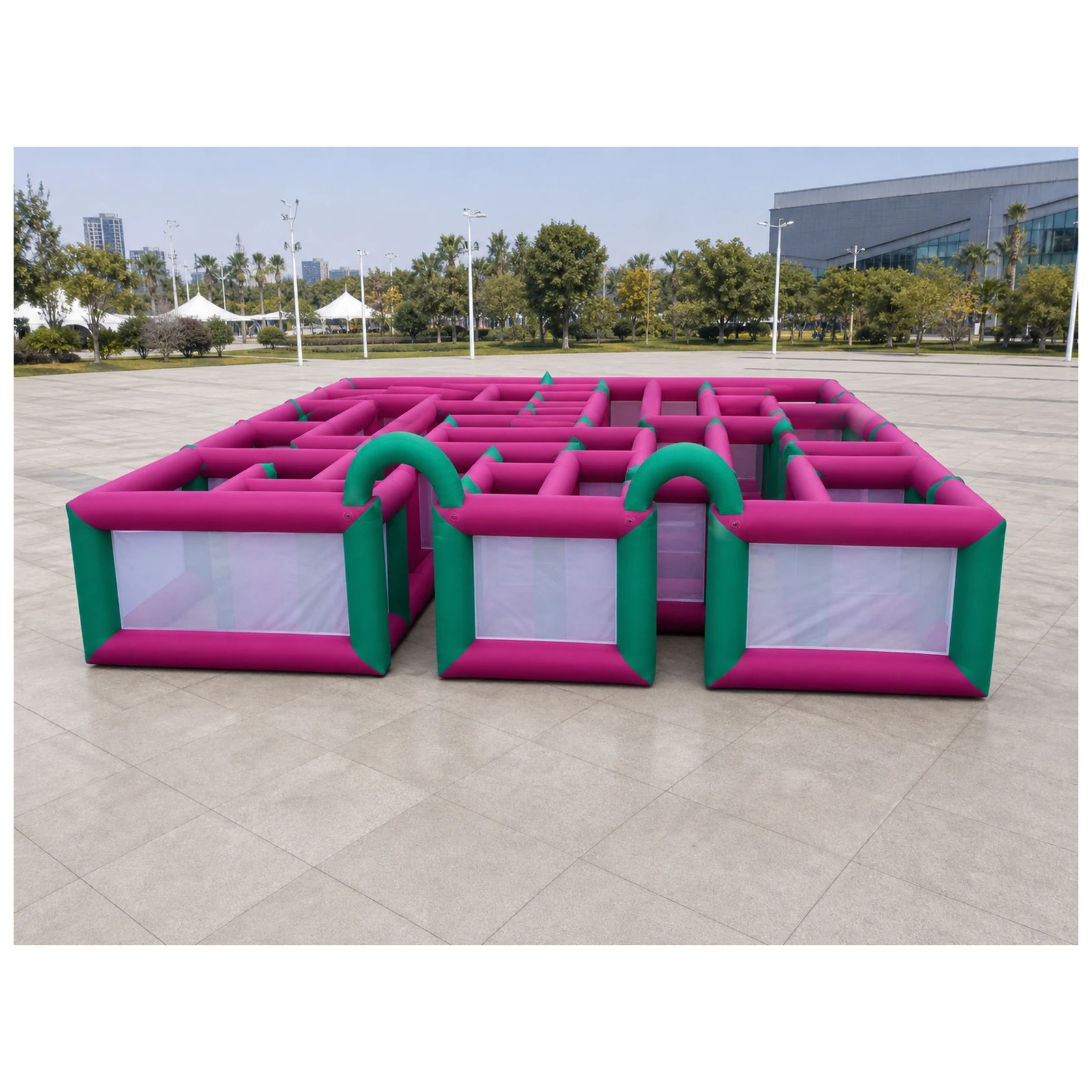 Laberinto Inflable Grande de M - Kids Outdoor Party Venue reseña y precio