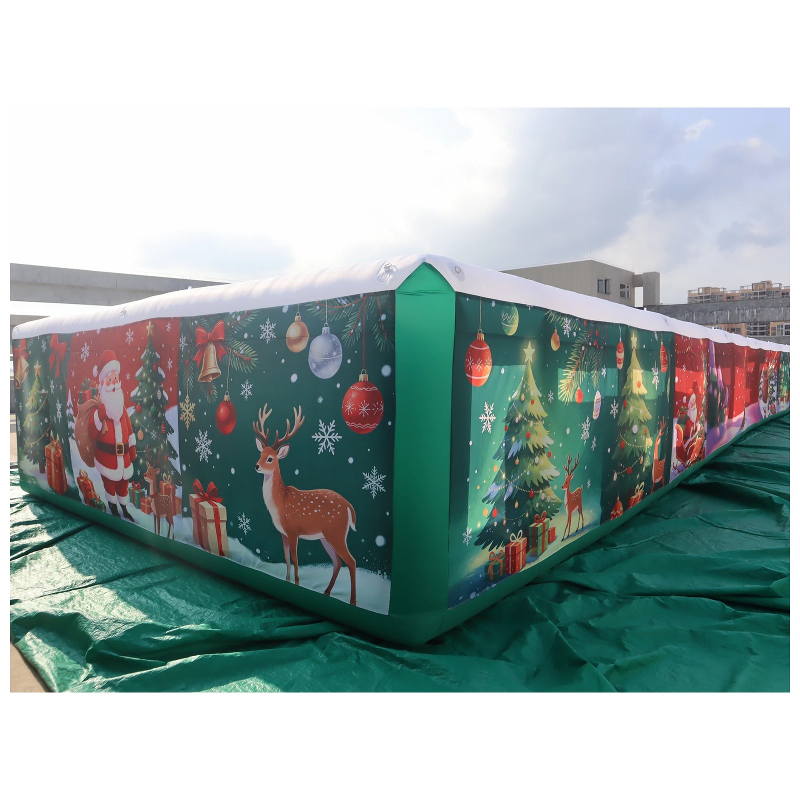 Laberinto Inflable Comercial L - Kids Outdoor Party Venue reseña y precio