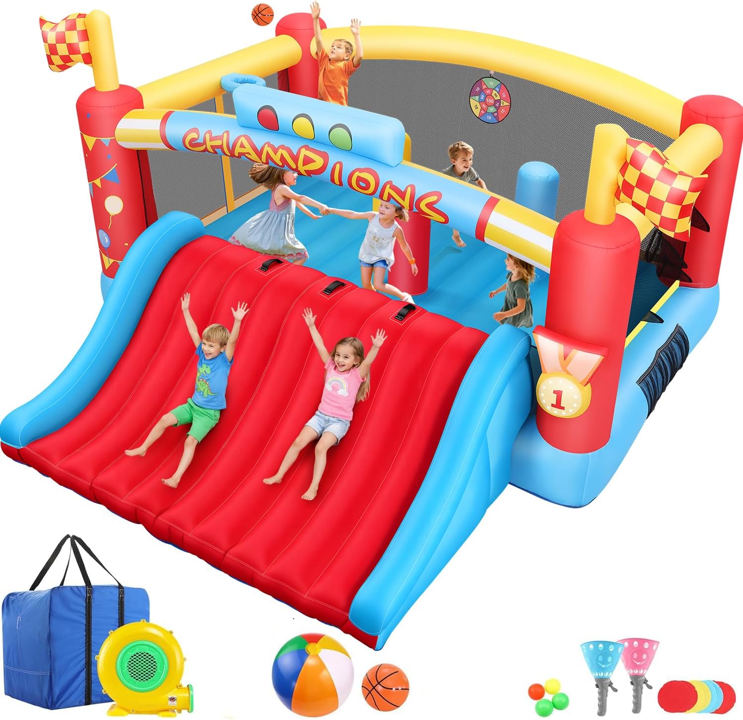 Gran Casa de Brinco Inflable p - Kids Outdoor Park reseña y precio