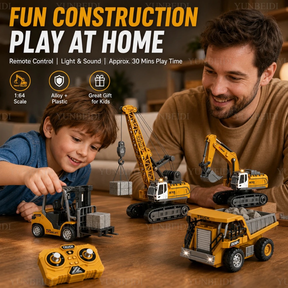 Mini coche de aleación con con - Kids Outdoor Excavator reseña y precio