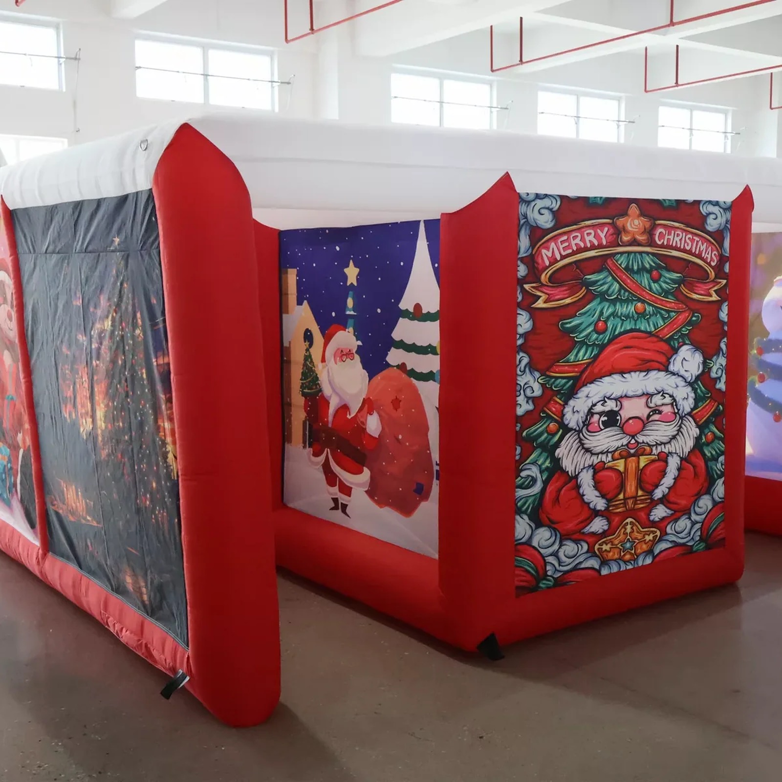 Laberinto Inflable Rojo para E - Kids Outdoor Party Venue reseña y precio