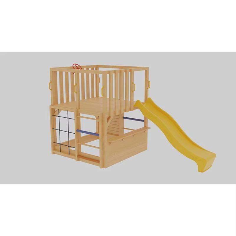 Casa de Juegos de Madera para  - Kids Outdoor Climbing Wall reseña y precio