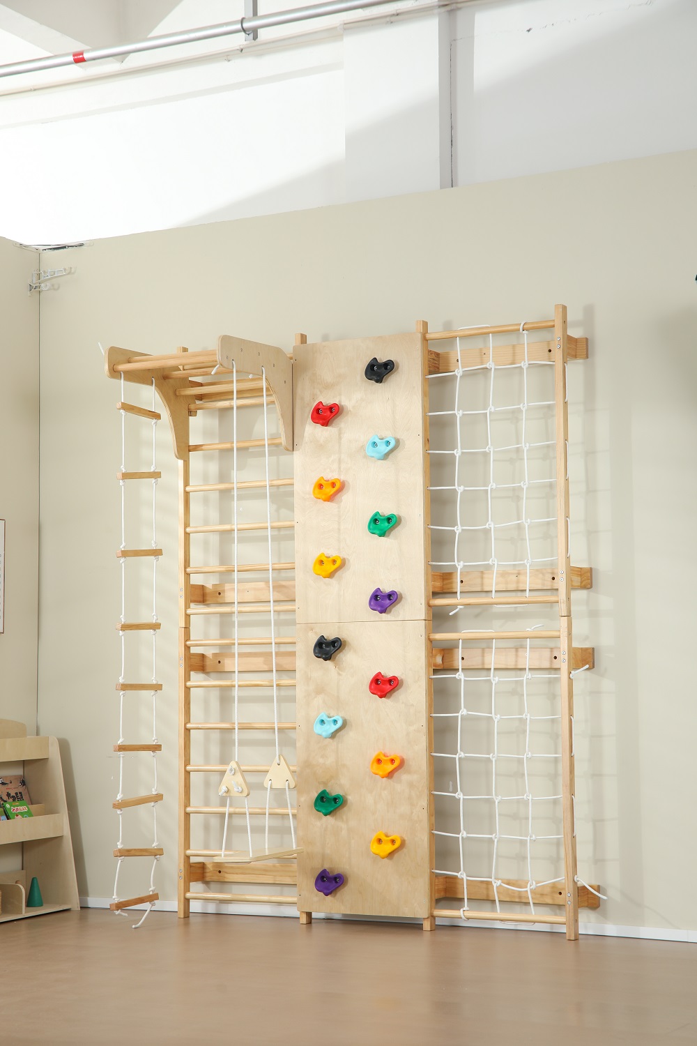 En Stock, barras de mono para  - Kids Outdoor Monkey Bar Set reseña y precio